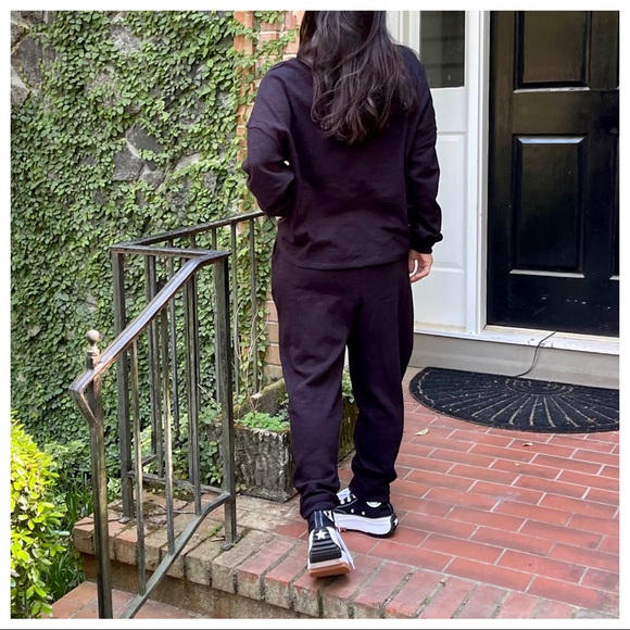 #04Chic Cotton in black Lounge Set - Picture 3 of 4